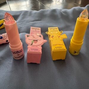 ColourPop Pokémon Lip Balm Duo - Pink-Sing and Yellow-Thunderbolt